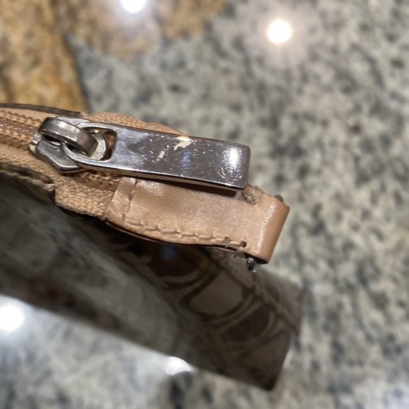 Salvatore Ferragamo Hand bag Ganchini Beige leather Woman Authentic Used A - Picture 3 of 4